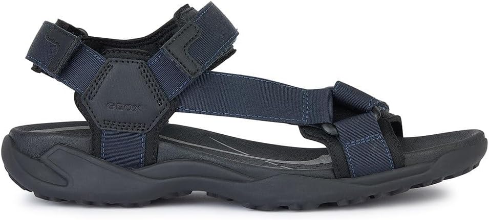 Blohsino Geox Men’s Terreno + Grip A Sport Sandals – Breathable Comfort & Secure Fit for Active Lifestyle