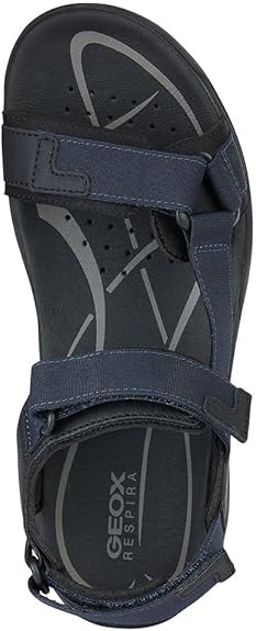 Blohsino Geox Men’s Terreno + Grip A Sport Sandals – Breathable Comfort & Secure Fit for Active Lifestyle